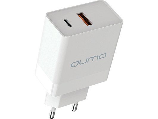 Зарядное устройство Qumo Energy PD 20W Type-C PD+USB-A QC3.0